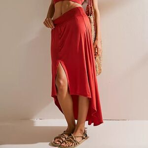 FP Beach Free People Morningside Skirt *Black Size Medium